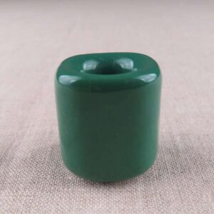 Ceramic Green Chime Candle Holder