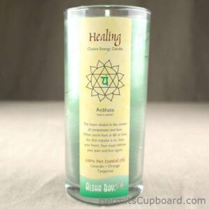 Heart Chakra Healing Candle Jar by Aloha Bay