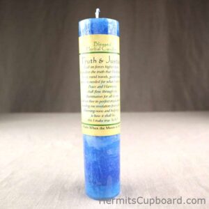 Truth and Justice Blessed Herbal Candle