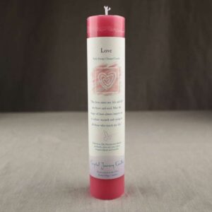 Love Herbal Magic Pillar Candle