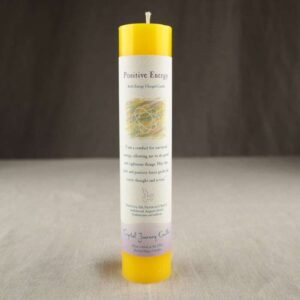 Positive Energy Herbal Magic Pillar Candle