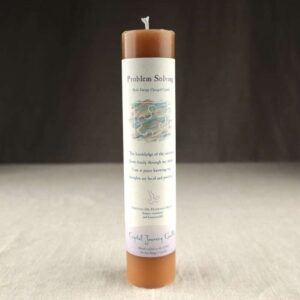 Problem Solving Herbal Magic Pillar Candle