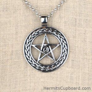 Spiral Pentagram Necklace
