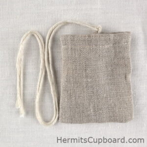 Mojo Bag Natural Linen 2.5×2.5
