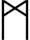 rune alphabet Mannaz