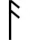 rune alphabet Ansuz