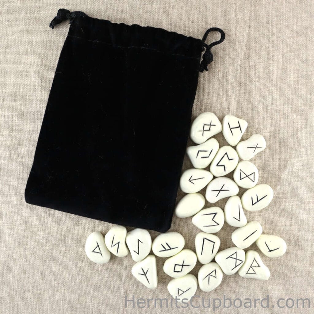Plastic Resin Runes | Hermits' Cupboard