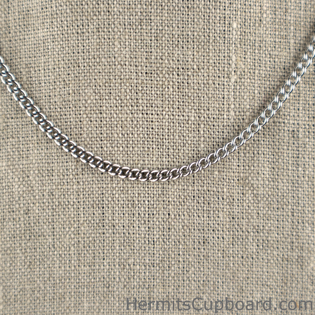 21 inch stainless steel chain link detail